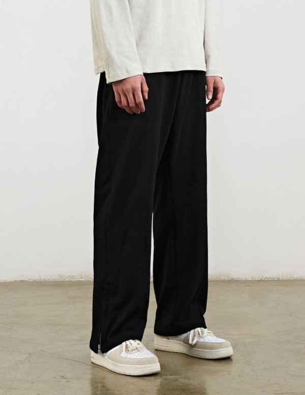 Pantalón Deportivo Hombre Cintura Ajustable Corte Recto Casual Moderno