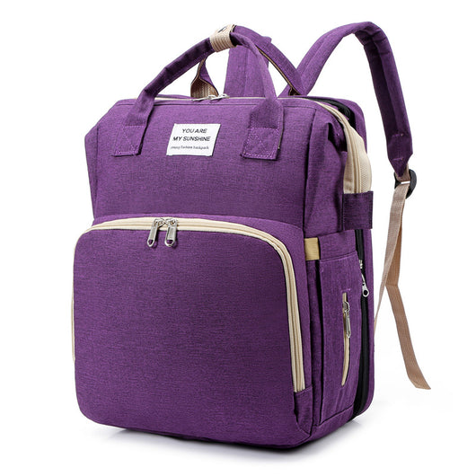 Mochila Maternal Transformable - Bolsa de Dormir Multifuncional para Mamá y Bebé - Image 6