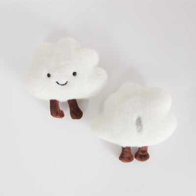 Broche Nube Esponjosa Adorable - Diseño Creativo Japonés Blanco - Image 15