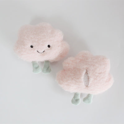 Broche Nube Esponjosa Adorable - Diseño Creativo Japonés Blanco - Image 12