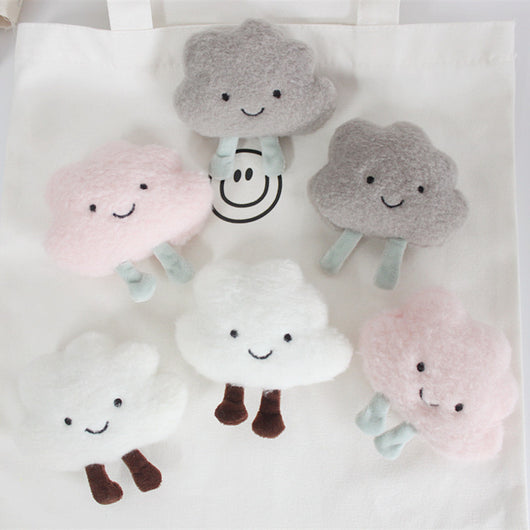 Broche Nube Esponjosa Adorable - Diseño Creativo Japonés Blanco - Image 16