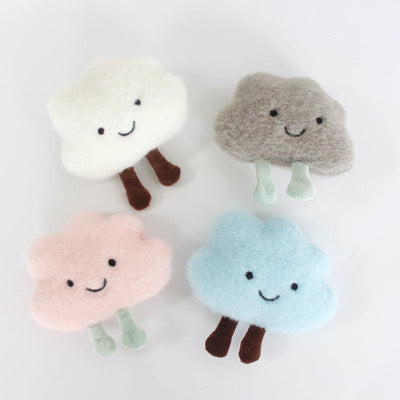 Broche Nube Esponjosa Adorable - Diseño Creativo Japonés Blanco - Image 19