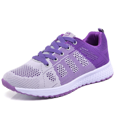 Zapatillas Deportivas Mujer Tejido Volador Malla Transpirable - Image 4