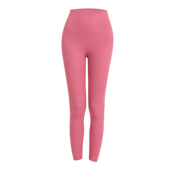 Leggins Yoga Sin Costuras Cintura Alta Efecto Melocotón Mujer