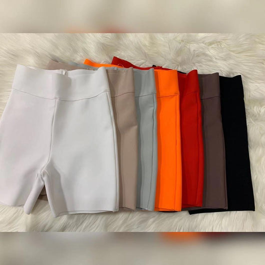 Pantalones Bandage Ajustados Tricolor para Mujer
