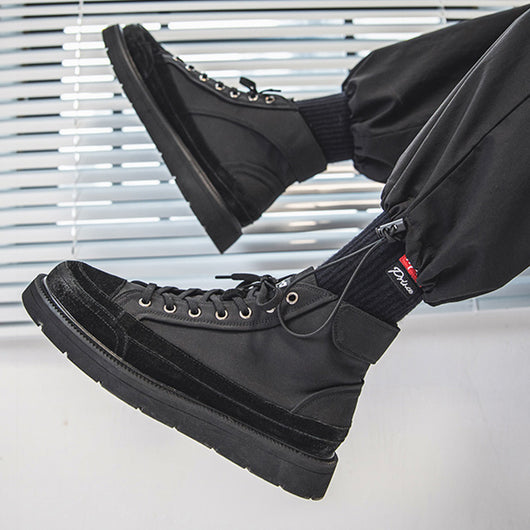 Botas Martin de Lona Transpirable para Hombre - Comodidad Primaveral - Image 8