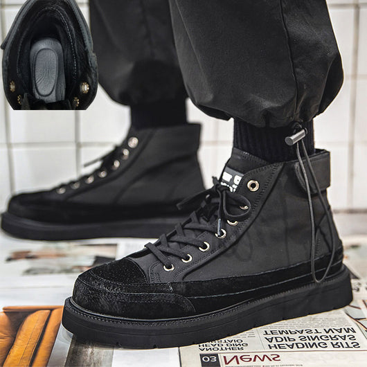 Botas Martin de Lona Transpirable para Hombre - Comodidad Primaveral - Image 3