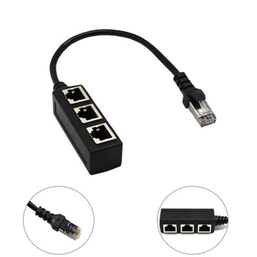 Adaptador Divisor Ethernet RJ45 - Extensión de Conexión de Red - Image 4