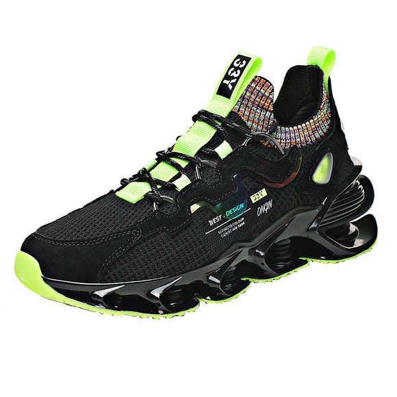 Tenis Negros Transpirables para Verano - Comodidad Casual