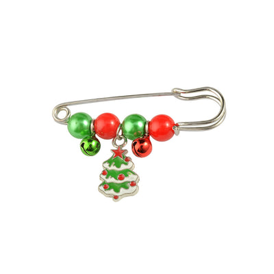 Broche Navideño de Aleación con Guirnalda de Hojas - Image 51