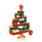 Alloy Christmas Brooch With Leaf Garland 14style