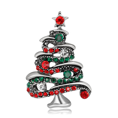 Broche Navideño de Aleación con Guirnalda de Hojas - Image 13