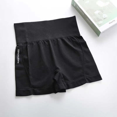 Shorts Deportivos Yoga Cintura Alta Sin Costuras Secado Rápido para Mujer - Image 18