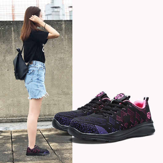 Zapatos de Seguridad Laboral para Mujer - Verano Ligero, Transpirable y Antiolor - Image 4