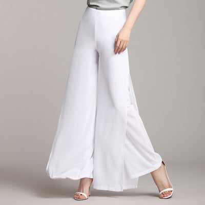 Pantalón Negro Holgado con Cintura Alta y Abertura Lateral - Image 6