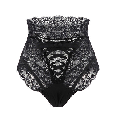 Tangas de Encaje Cintura Alta para Mujer - Lencería Cómoda y Elegante - Image 2