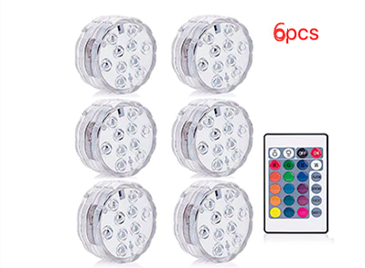 Lámpara LED Sumergible Redonda - Vela Electrónica Decorativa Impermeable - Image 5