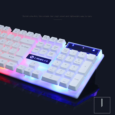 Set Teclado y Ratón Gaming GTX300 con Iluminación RGB para LOL - Image 5