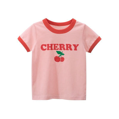 Playera Infantil Estilo Occidental de Algodón Cuello Redondo para Niña - Image 7
