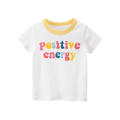 Playera Infantil Estilo Occidental de Algodón Cuello Redondo para Niña - Image 9