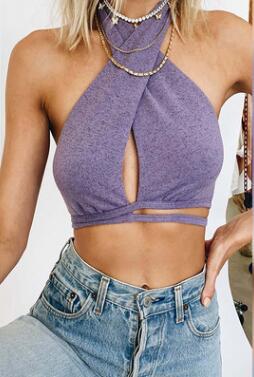 Top Halter Sexy Escotado - Estilo Celebridad con Diseño Moderno - Image 8