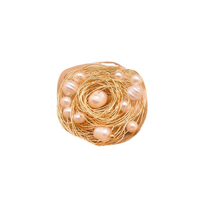 Broche de Perla de Agua Dulce con Protección Anti-brillo - Image 3