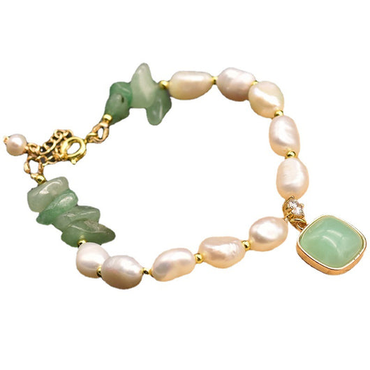Pulsera de Perlas Barrocas en Piedra Natural - Image 7