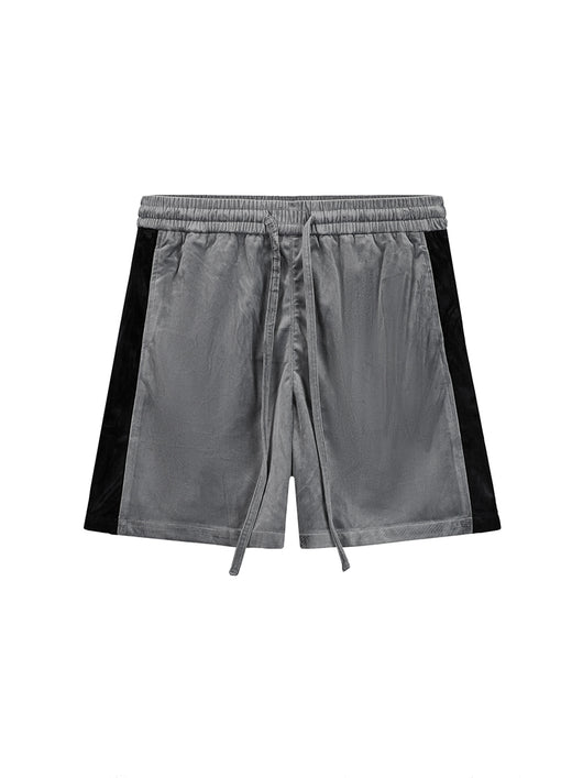 Shorts Deportivos Velvet con Rayas Laterales - Corte Recto y Holgado - Image 7
