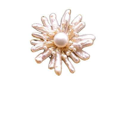 Broche Floral Artesanal para Mujer - Joya Versátil Hecha a Mano - Image 6