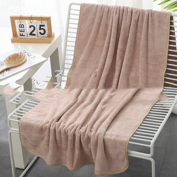 Toalla de Microfibra Coral 70x140 cm - Súper Absorbente y Suave