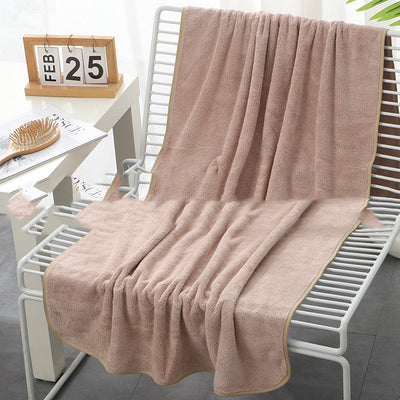 Toalla de Microfibra Coral 70x140 cm - Súper Absorbente y Suave