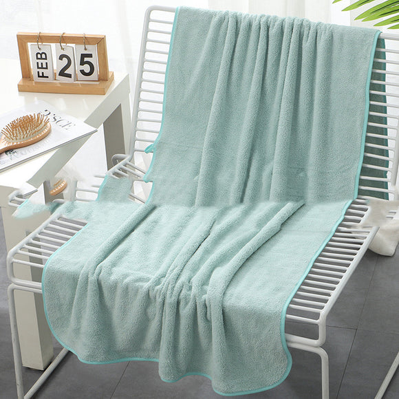 Toalla de Microfibra Coral 70x140 cm - Súper Absorbente y Suave