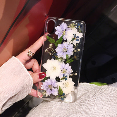 Funda Floral Suave Compatible con iPhone 12, 11, XR, X Pro Max - Image 8