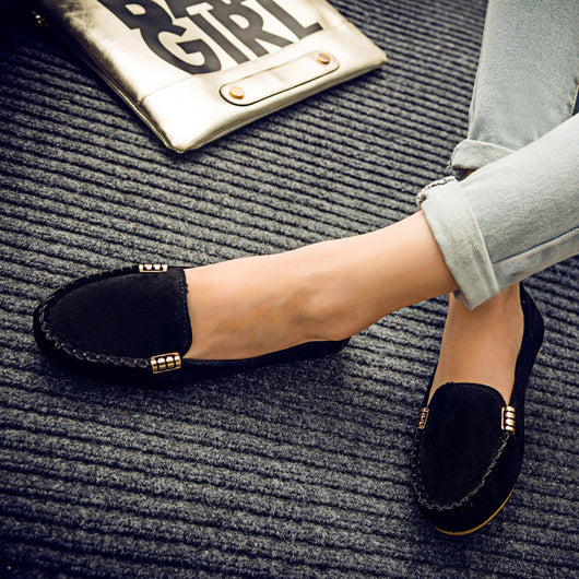 Zapatos Planos Cómodos para Mujer - Mocasines Escolares de Diseño Elegante - Image 4