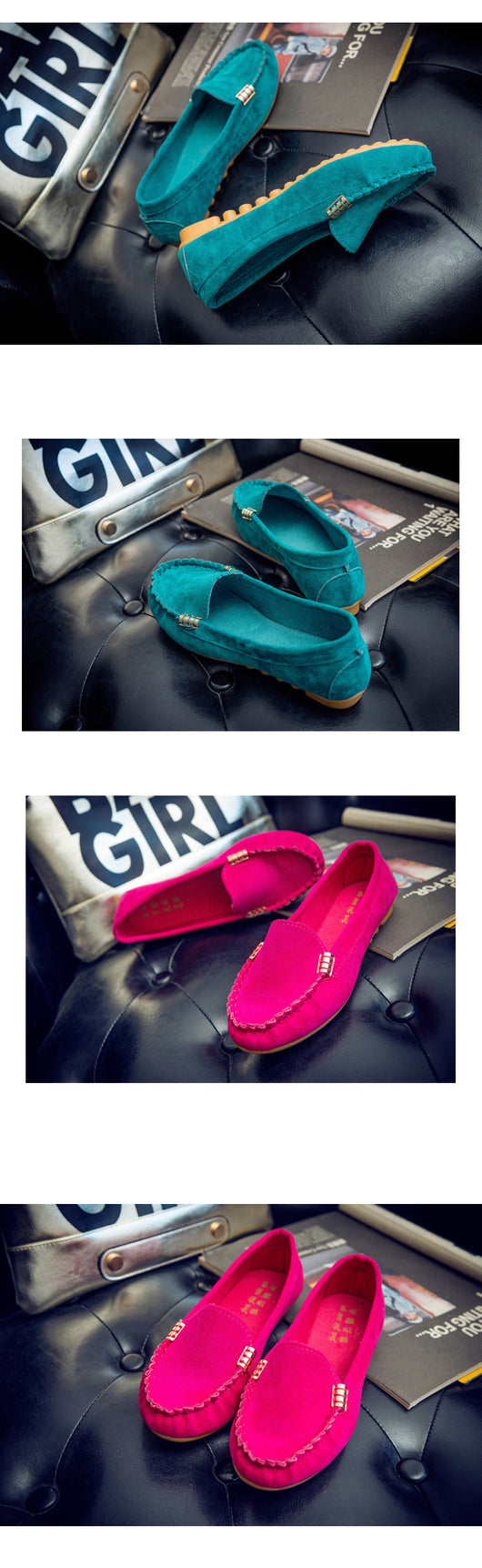 Zapatos Planos Cómodos para Mujer - Mocasines Escolares de Diseño Elegante - Image 9