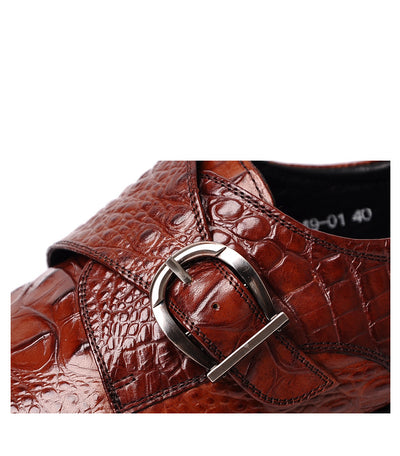 Zapatos de Cuero para Hombre con Hebilla - Image 9