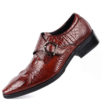Zapatos de Cuero para Hombre con Hebilla - Image 4