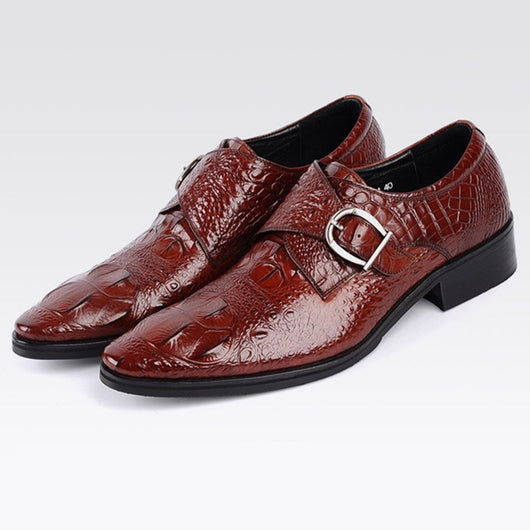 Zapatos de Cuero para Hombre con Hebilla - Image 5