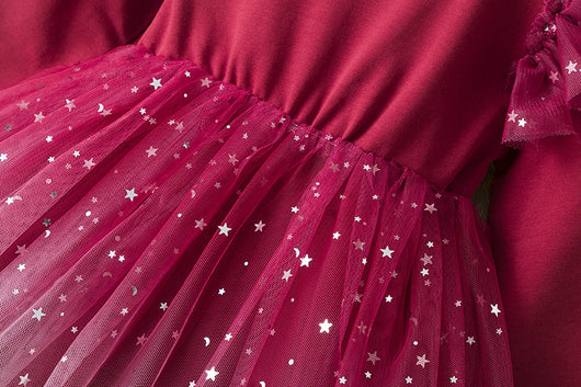 Vestido Princesa Fluffy Mesh para Niñas - Image 4