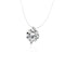 Multi-claw Diamond Zircon Pendant Necklace Style07