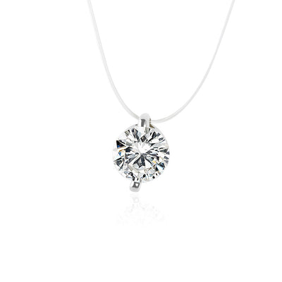 Colgante Multigarras de Diamante y Circonita
