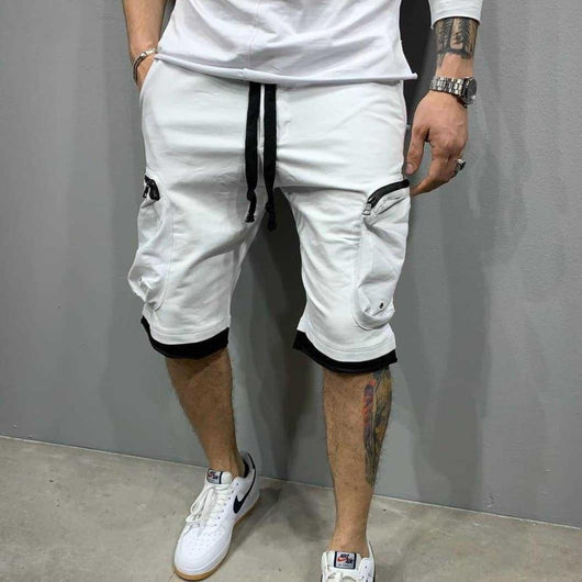 Shorts Deportivos Musculación con Múltiples Bolsillos - Verano - Image 4