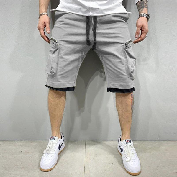Shorts Deportivos Musculación con Múltiples Bolsillos - Verano