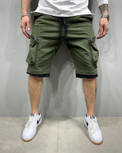 Shorts Deportivos Musculación con Múltiples Bolsillos - Verano - Image 5