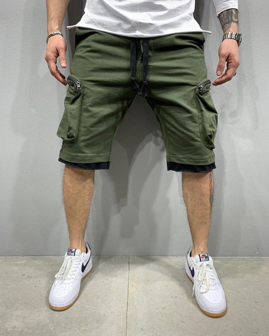 Shorts Deportivos Musculación con Múltiples Bolsillos - Verano - Image 5