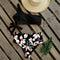 Traje de Baño Asimétrico con Estampado Bikini y Tirante Único