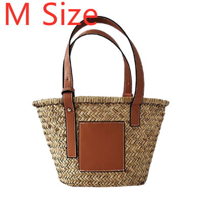 Bolsa Femenina Estilo Canasta de Compras - Image 6