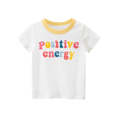 Camisetas de Niña con Patrón de Abecedario y Diseños Animados - Image 9