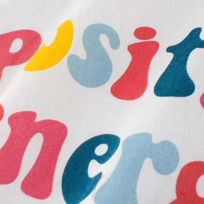 Camisetas de Niña con Patrón de Abecedario y Diseños Animados - Image 10