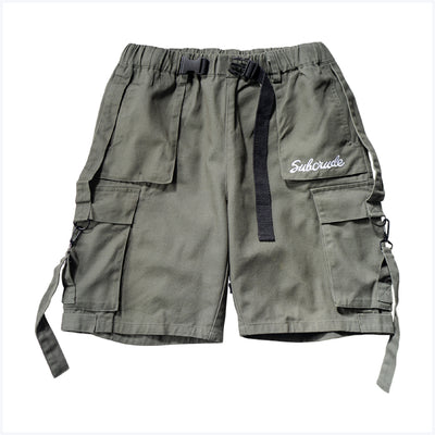 Shorts Casuales Holgados con Detalles de Herramientas y Letras para Hombre - Image 4